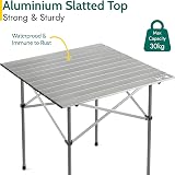 Trail Outdoor Leisure Trail Lightweight Aluminium Table 70cm Folding view 3