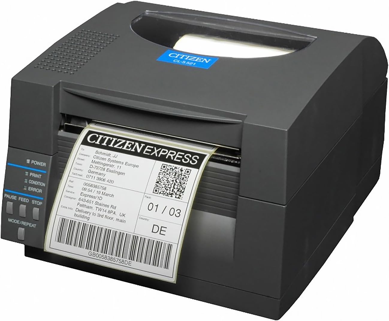 clp label printing