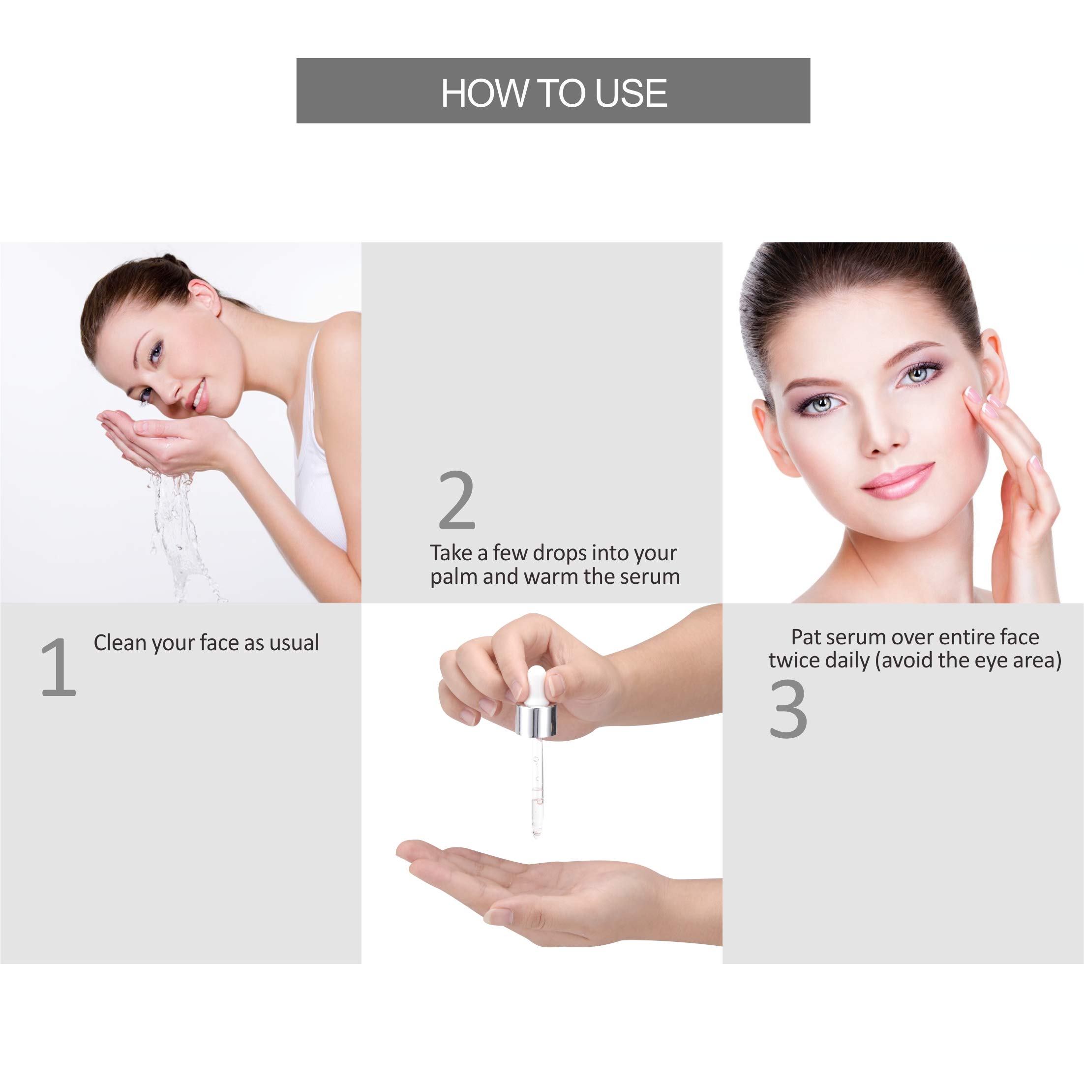 Siero Viso con 15% Vitamina C, Olio di Semi di Canapa e Acido Ialuronico Puro, Illuminante e Anti età Siero, Natural & Organiche Antirughe Viso Siero per Uomo e Donna (40ml)