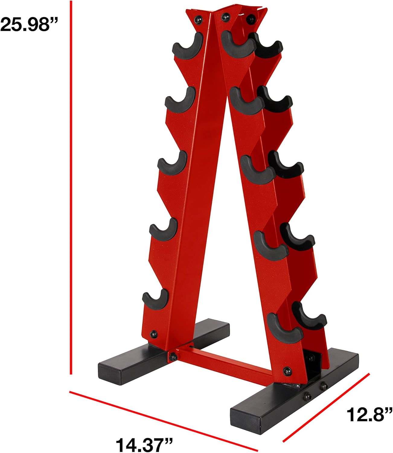 CAP Barbell Metal Dumbbell Stand with Handle | Dumbbell Rack : Sports & Outdoors