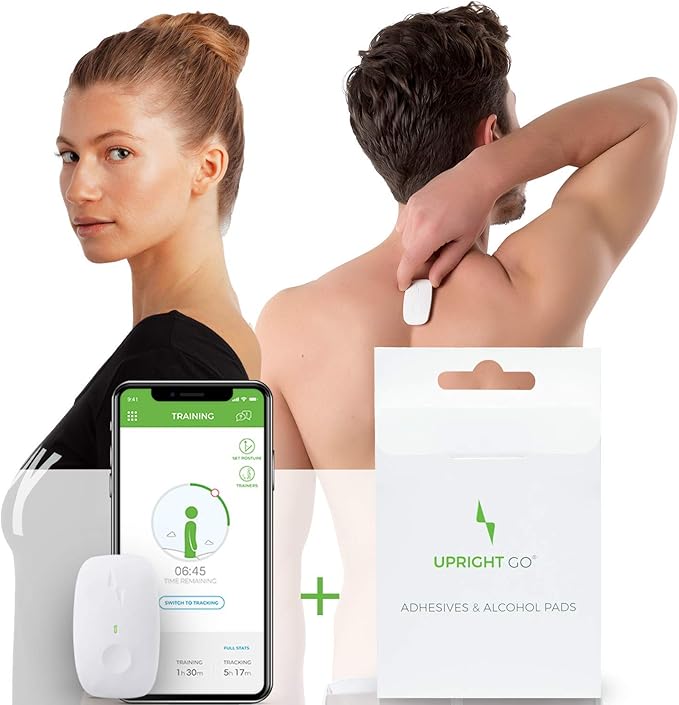 Upright GO + Adhesives BUNDLE Posture Trainer and