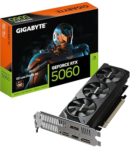 Gigabyte Carte graphique NVIDIA GeForce RTX 4060 OC Low