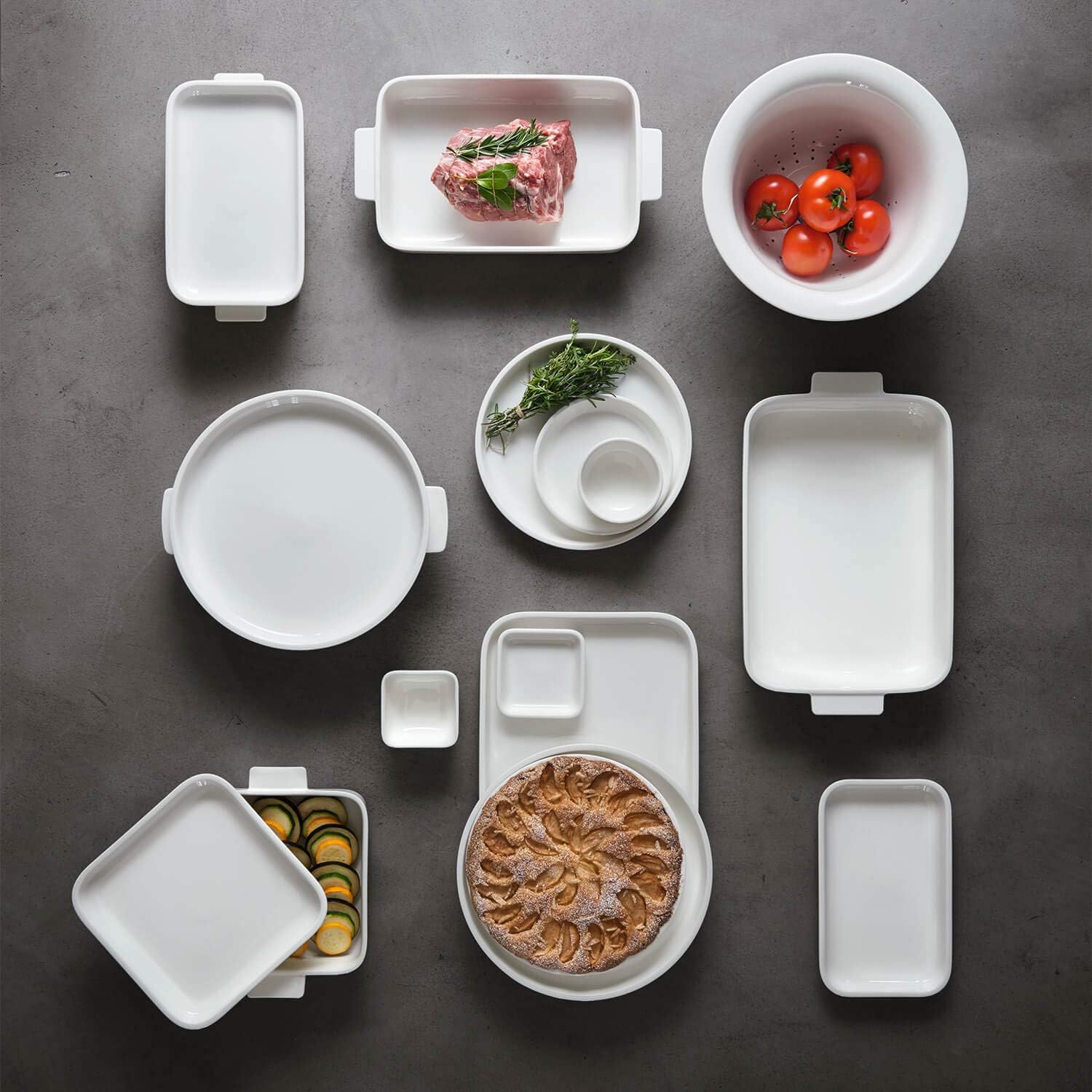 Villeroy & Boch Clever Cooking Round Baking Dish, 28 cm, Premium Porcelain, White - Image 5