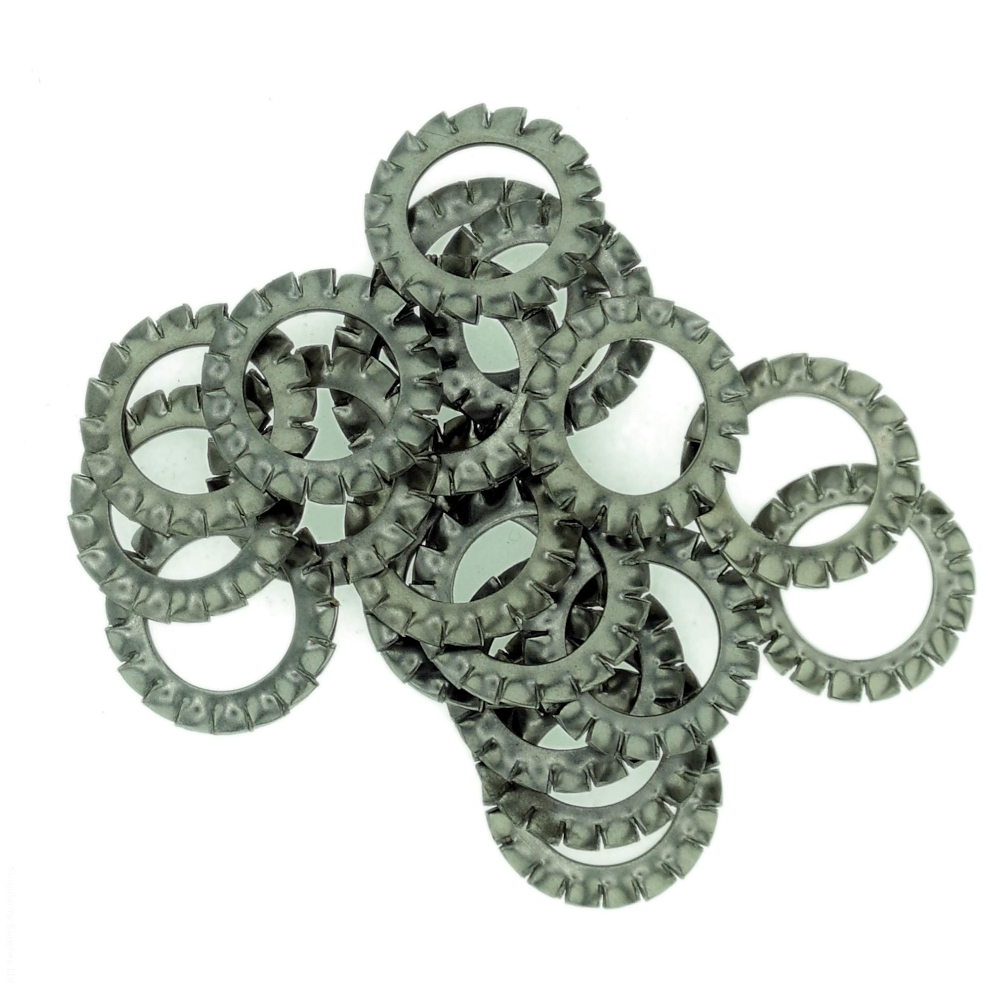 M2 (2mm) Shakeproof Washer (External Serrated) - Stainless Steel (A2) (Pack of 20) โ image 1