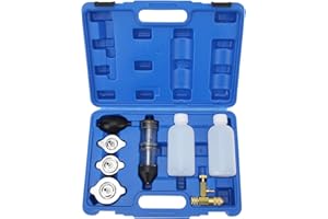 CO2 Cylinder Head Combustion Leak Tester Kit, 8PCS Head Gasket Leak Tester Kit for Cars Trucks Road Tractors Excavators, Auto
