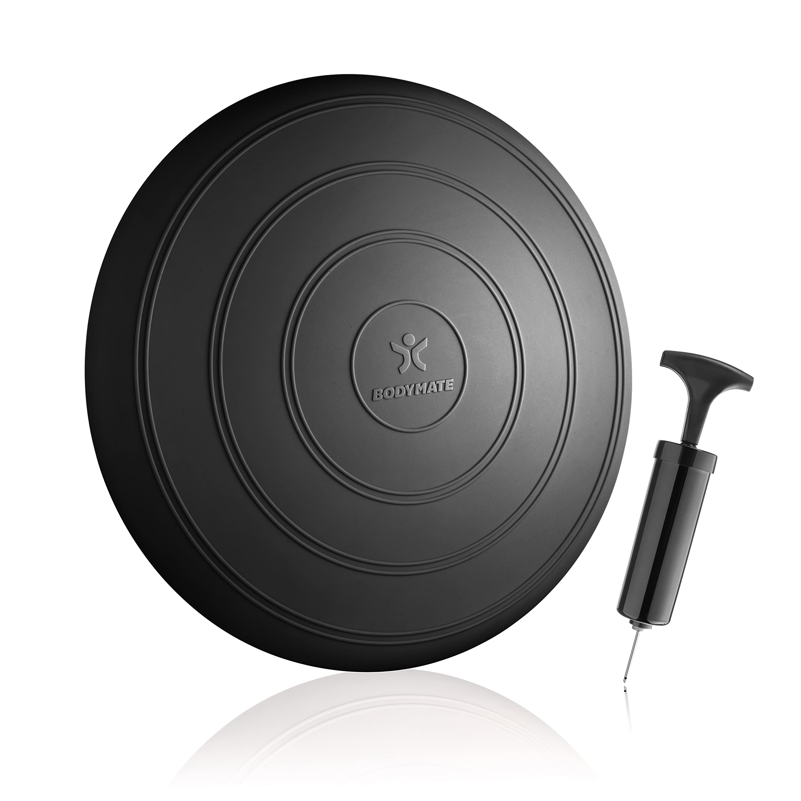 BODYMATE 33cm COMFORT Balance Cushion. Inflatable stability disc/balance board