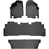 SMARTLINER Custom Fit Floor Mats 3 Row Liner Set Compatible with 2018-2025 Honda Odyssey