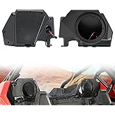 A &amp; UTV PRO Rear Speaker Pods Enclosures with Metal Mount Brackets for Polaris RZR PRO XP XP4 2020-2024 6.5 inch Speaker Accessories (2PCS)