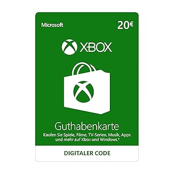 Xbox Live - 20 EUR Guthaben [Xbox Live Online Code]