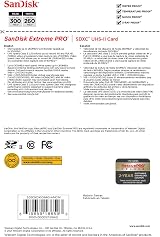 SanDisk 64GB Extreme PRO SDXC UHS-II V90 U3 300MB/s 8K/4K/HD Card view 6