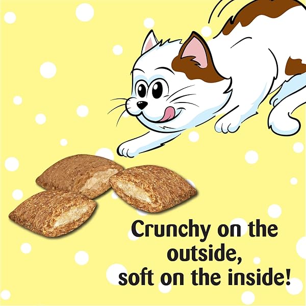 TEMPTATIONS CHICKEN AND DAIRY FLAVOR CRUNCHY AND SOFT KITTEN TREATS, 6.3 OZ.