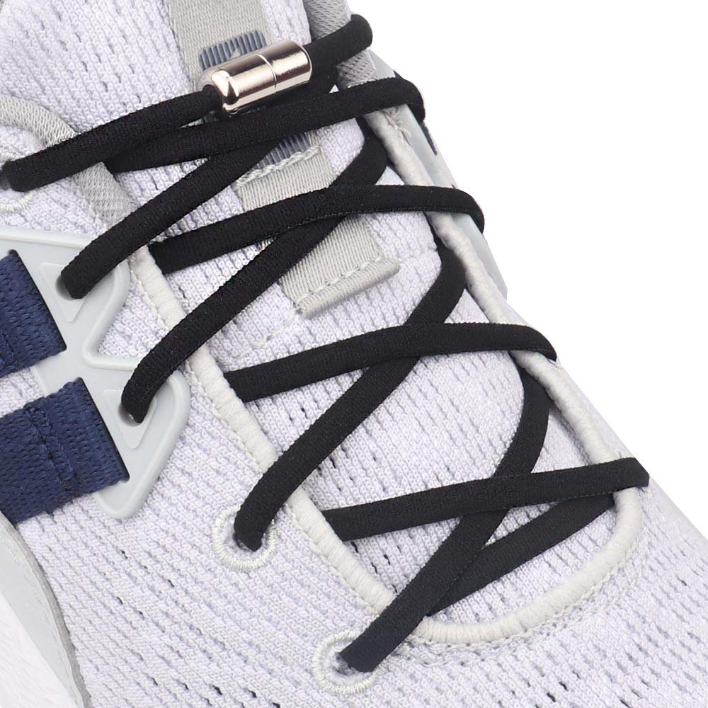 Elastic No Tie Shoelaces With Stainless Steel Screw Shoe Laces