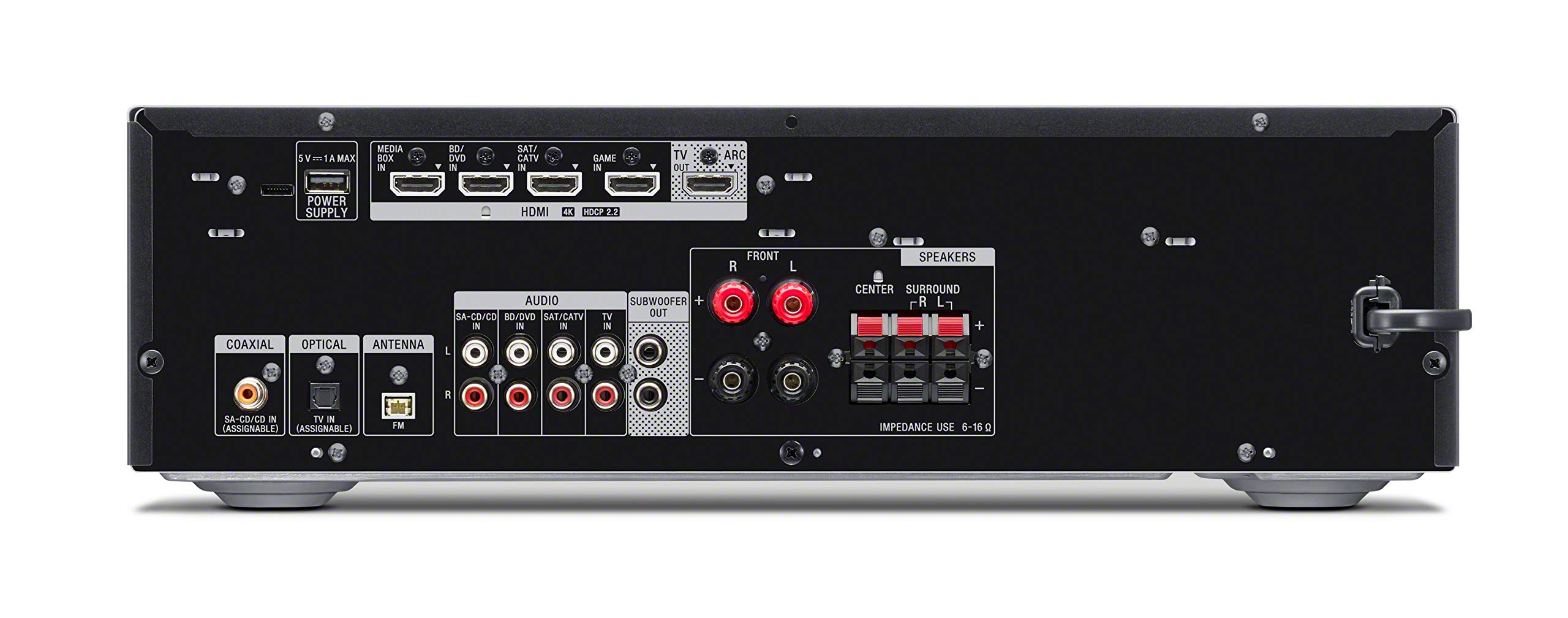 Sony STRDH590 5.2 Multi-Channel 4k HDR AV Receiver with Bluetooth (Renewed)