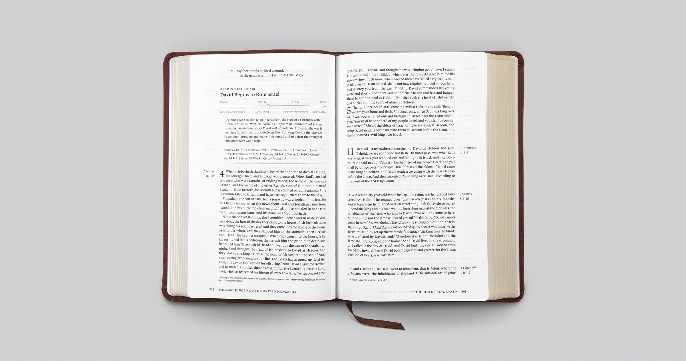 ESV Chronological Bible (TruTone, Brown): Holy Bible, English Standard Version