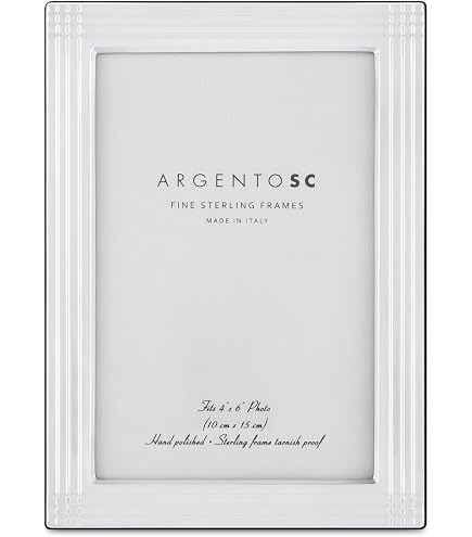 Amazon.com - BARIZANO Tarnish Proof 925 Sterling 4x6 Frame
