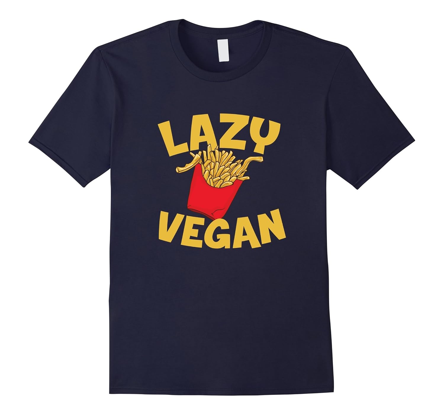 Vegan AF Style Lazy Vegan Fries TShirts for Men, Women, Kids-Rose