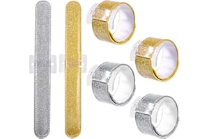 SPEEDWOX 6 Pcs Slaplet Wrist Corsage Bracelets Wristlet Band Floral Corsage Slaplets Wedding Bracelets For Women, Stretch Diy