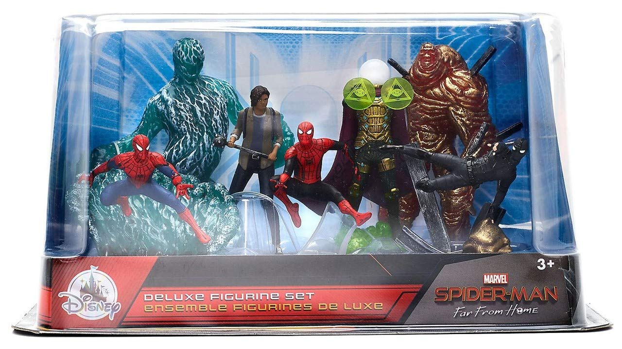 Disney Spider-man Far From Home Film 7 Figurine Set