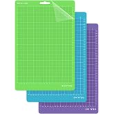 REALIKE 8.5&rdquo;x12&rdquo; Cutting Mat Compatible with Cricut Joy Xtra (3 Mats), Variety Adhesive Cutting mats for Joy Xtra Accessories