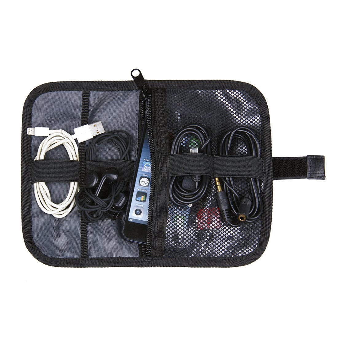 BAGSMART Travel Cable Organizer Electronic Accessories Holder Handy IT
