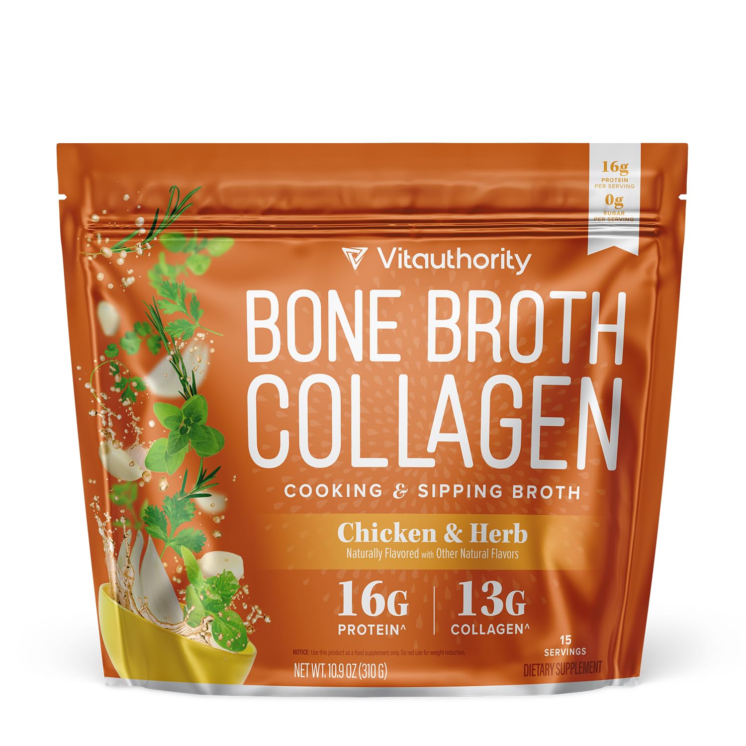 Bone Broth Collagen (Chicken & Herb)