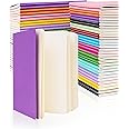 Dynta Small Notebook Bulk 60 Packs A6 (4.25x5.5 in) Mini Sketchbooks Blank Page Colorful Cover, Unlined Pocket Journals for Kids Drawing Memo Notepad 30 Sheets/60 Pages