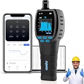 CF-60PP SMART Professional Air Quality Monitor Detector with CSV Report | 16-in-1 Air Quality Meter With 12H On-Screen Charts, CO2 Monitor PM1.0 PM2.5 PM10 HCHO TVOC Pollen AQI Tester for Business
