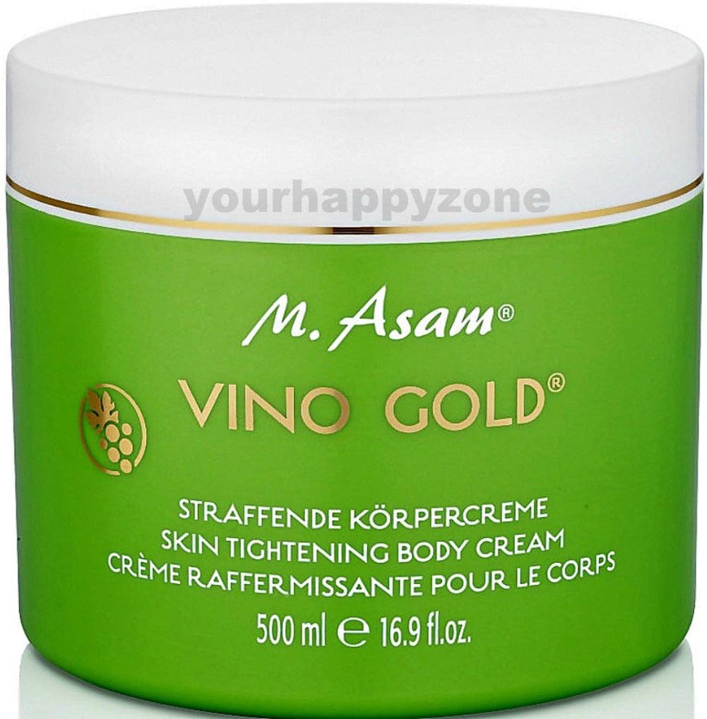 M. ASAM Vino Gold Skin Tightening Body Cream 500 ml./16.9 oz. (Sealed
