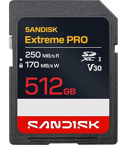 SanDisk Cartão de memória 2TB Extreme PRO SDXC UHS-I - até 250 MBs