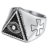FaithHeart Masonic Eye of Providence Tentacle Mens