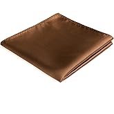fortunatever Mens Solid Satin Mens Tie With Hanky,Handmade Neckties For Men