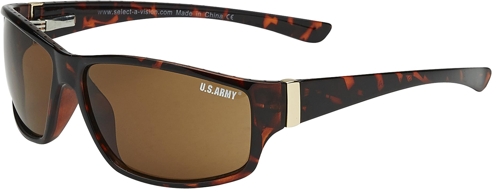 Men's Oval Wrap Around Sunglasses, 100% UVA/UVB, Demi