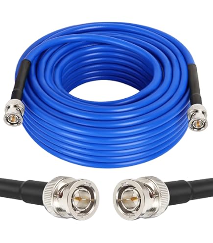 Câble Vidéo BNC Belden 1694A 35ft (10,7m) : Coaxial RG6 HDTV SDI