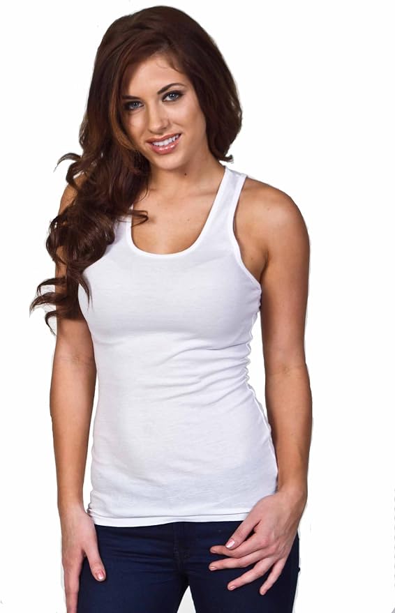 woman beater tank top