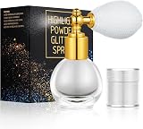 AOOWU Glitter Powder Spray Shiny Body Highlighter Pearlescent Silver 1.0