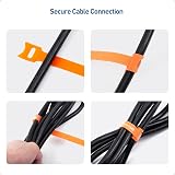 Cable Matters 100x Reusable Cable Ties 20cm Hook Loop 19KG Strength Multi-Color view 4