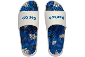 Kenkoh Japanese Therapeutic Sandals with Massaging Footbed – Massage Feet Pressure Points for Natural Wellness - Unisex (Kaiy