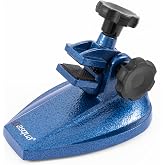 Dasqua Precision Micrometer Stand, Professional-Grade Cast Iron Base, Holds Micrometers, Non-Slip Rubber Clamp, Fully Adjustable
