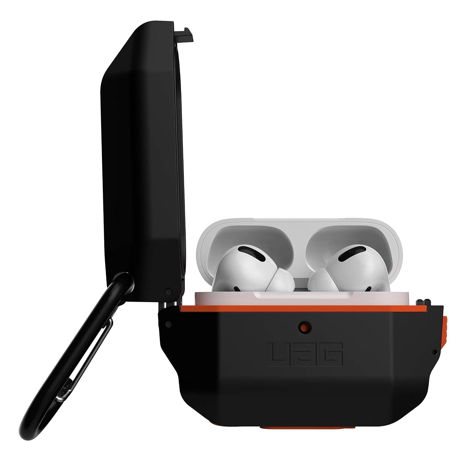 Urban Armor Gear Custodia in Silicone Apple Airpods Pro arancione/nero  Ricarica Senza Fili Compatibile, Compreso il Moschettone Accessori per  lettori MP3 Elettronica outlookplanningdevelopment.com.au