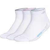 adidas womens Women's Superlite Stripe 3 3-pack Low Cut