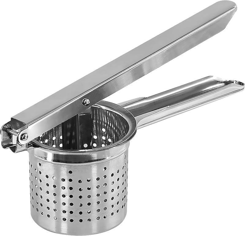 GEEZY Stainless Steel Potato Ricer Masher Multi Purpose Fruit Press
