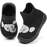 Engtoy Baby Shoes Boys Girls Sock Shoes Slippers Baby Walking Shoes Baby Slip On Sneakers Infant Non-Slip Breathable Slippers with Soft Rubber Sole