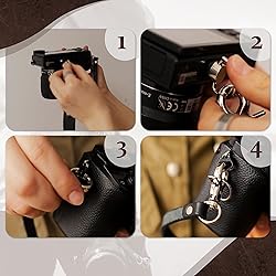 C Coiro Leather Camera Strap for One Camera