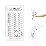 NAGARAKU Premade Fans Eyelash Extensions Premade