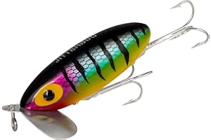 Arbogast Jitterbug Topwater Bass Fishing Lure - Excellent for Night Fishing