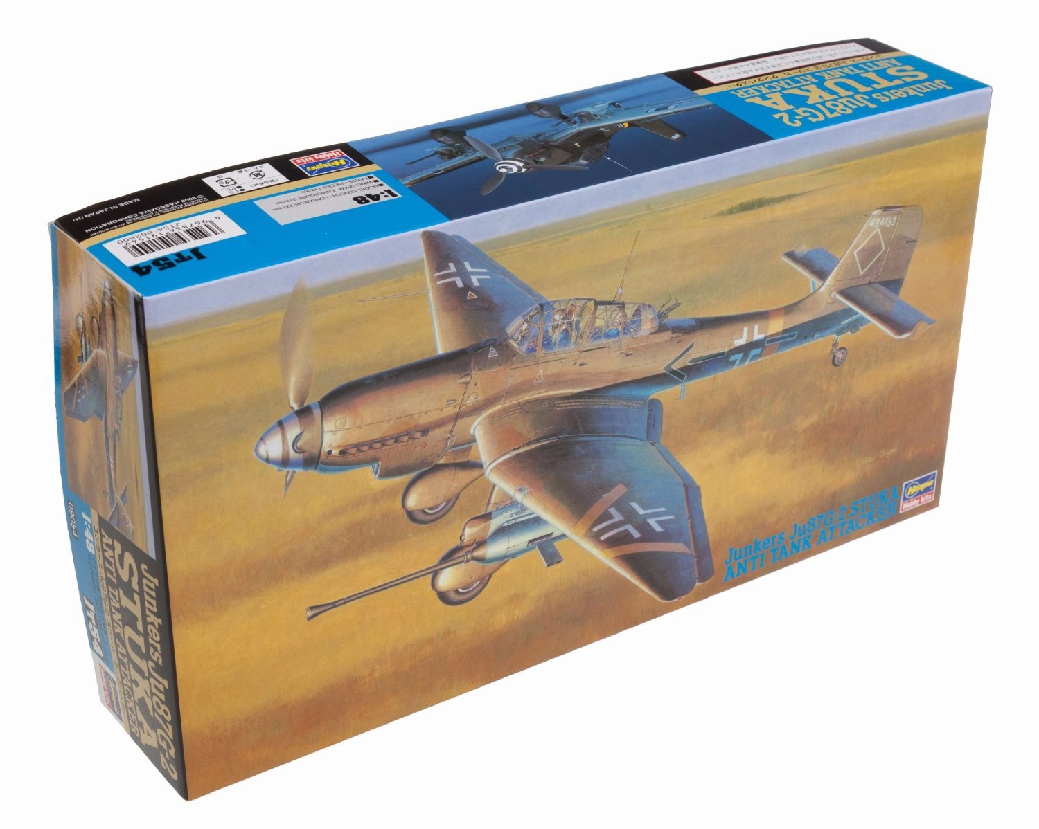 Faller Hasegawa 1:48 Scale JU87G-2 Stuka Anti-Tank Model Kit