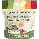 Fancy Chicken All-Purpose Manure - 5lbs Pelleted Dried Organic Chicken Manure | All-Natural Plant Food | Ideal for Vegetables