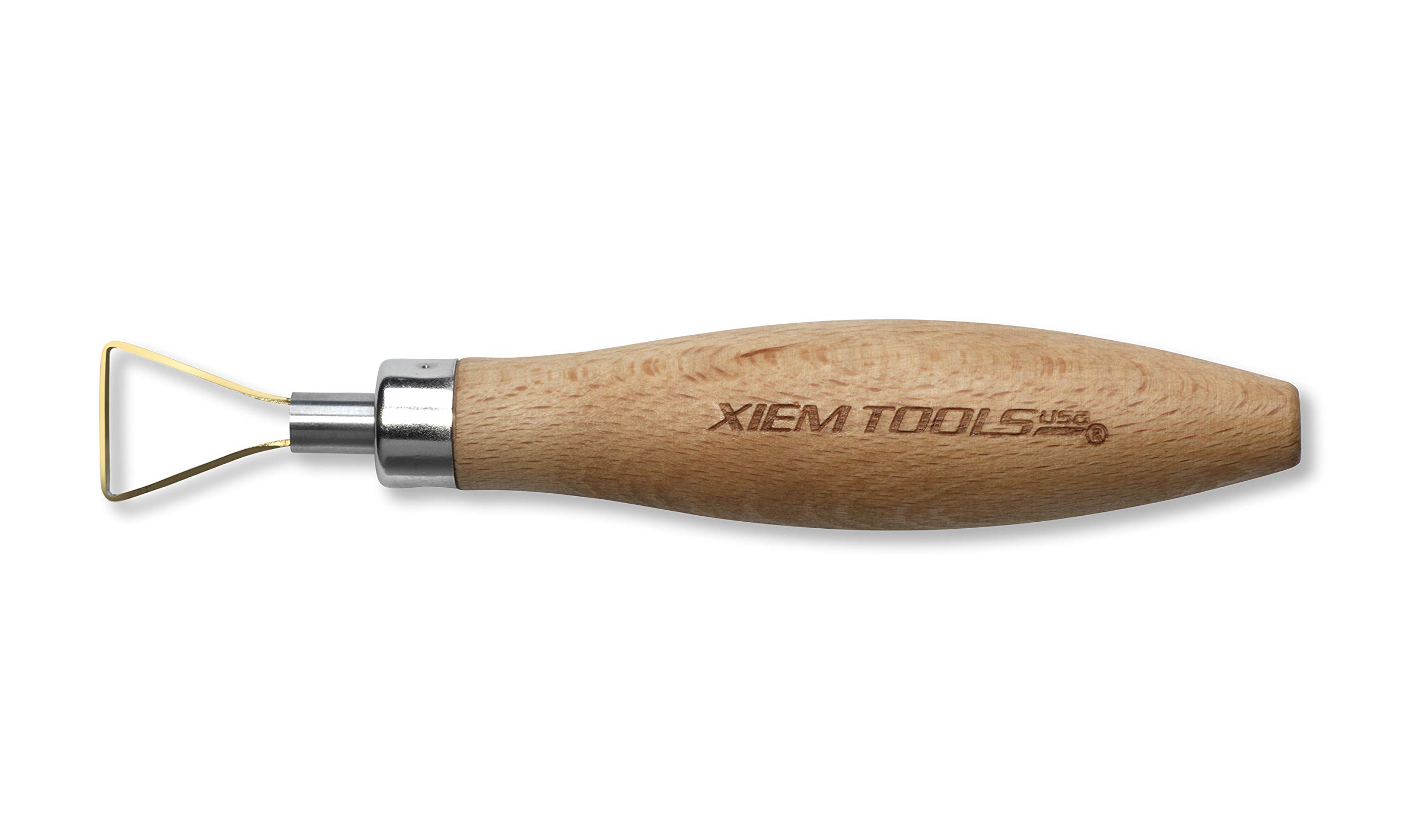 Xiem Tools USA Titanium-Fused Trimming Tools for Pottery and Ceramics (Medium Triangle)