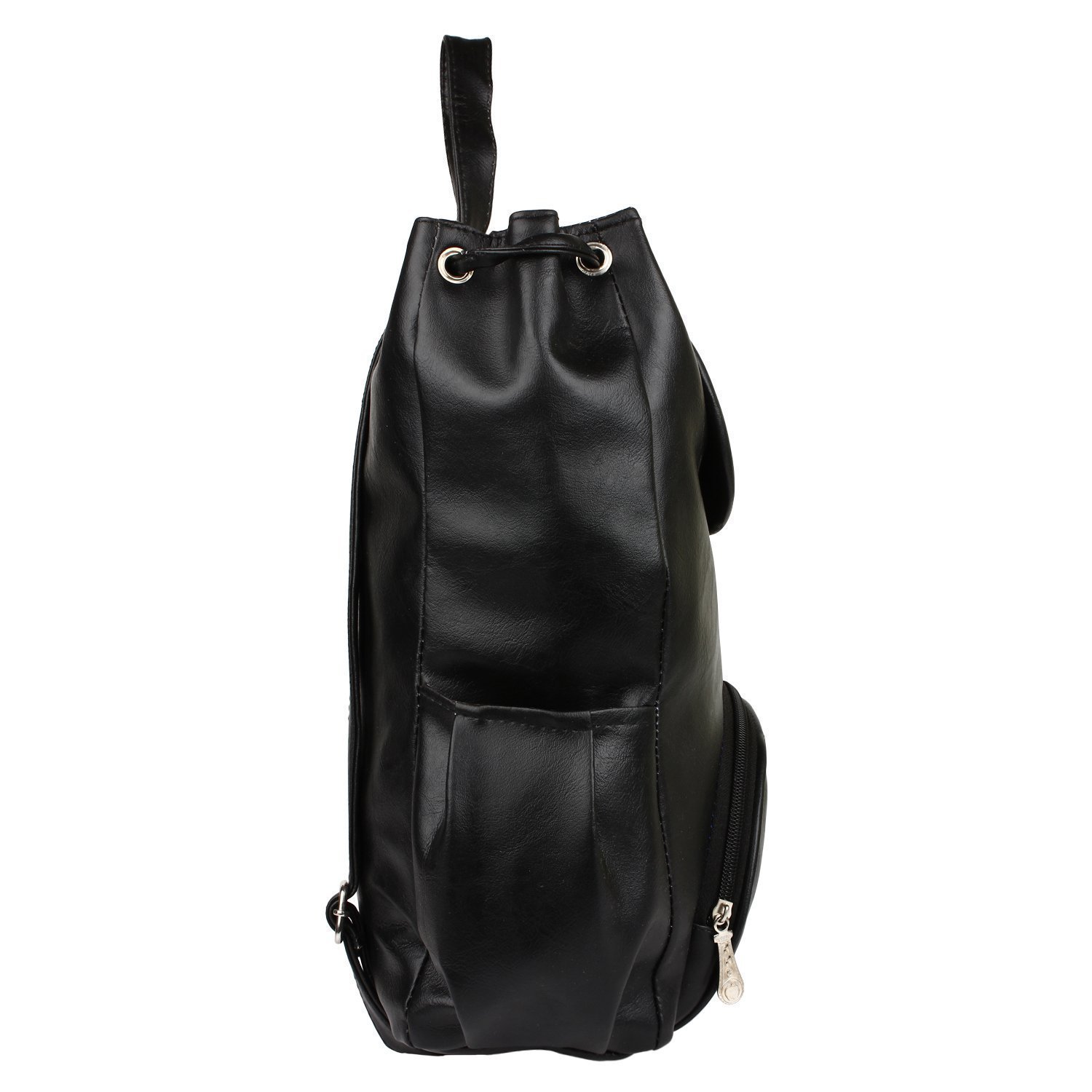 alice women's and girls stylish handbag backpack and wallet clutch combo(apple black)