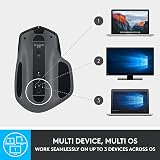 Logitech MX Master 2S Graphite Bluetooth Wireless Mouse Multi Surface view 9